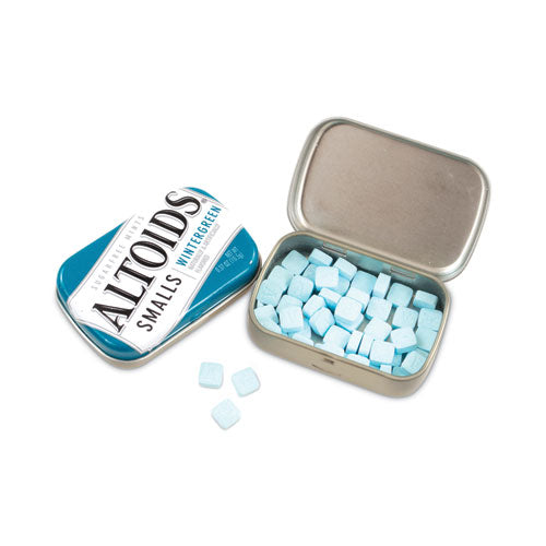 Smalls Sugar Free Mints, Wintergreen, 0.37 Oz, 9 Tins/pack, Ships In 1-3 Business Days
