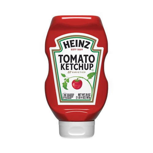 Tomato Ketchup Squeeze Bottle, 20 Oz Bottle, 3/pack, Ships In 1-3 Business Days