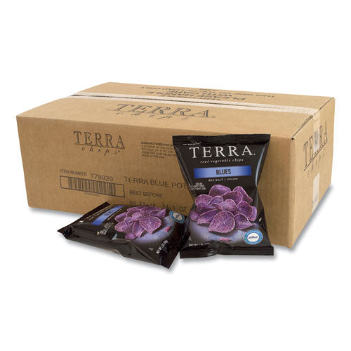 Real Vegetable Chips Blue, 1 Oz Bag, 24 Bags-box, Delivered In 1-4 Business Days