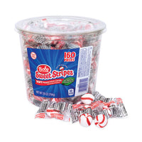 Bobs Sweet Stripes Soft Candy, Peppermint, 28 Oz Tub, Ships In 1-3 Business Days