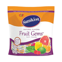 Fruit Gems Chewy Candy Assortment, Assorted Natural Fruit Flavors, 2.12 Lb Bag, 90 Count, Ships In 1-3 Business Days