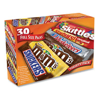 Full-size Candy Bars Variety Pack, Assorted, 30-box, Delivered In 1-4 Business Days