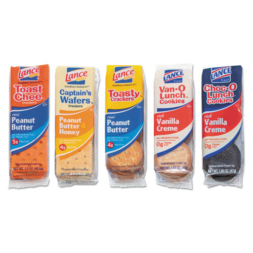 Cookies And Crackers Variety Pack, Assorted, 36-box, Delivered In 1-4 Business Days