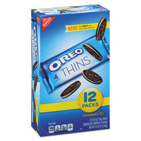 Oreo Cookies Single Serve Packs, Chocolate, 2 Oz Pack, 30-box, Delivered In 1-4 Business Days