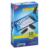 Oreo Cookies Single Serve Packs, Chocolate, 2 Oz Pack, 30-box, Delivered In 1-4 Business Days
