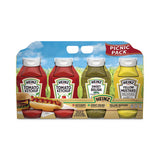 Ketchup, Mustard And Relish Picnic Pack, 2 Ketchup, Mustard, Relish, 4 Bottles/pack, Ships In 1-3 Business Days