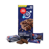 70 Calorie Chocolate Fudge Brownies, 0.89 Oz, 40 Count, Ships In 1-3 Business Days