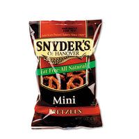 Mini Pretzels, 0.92 Oz Bags, 36 Bags-carton, Delivered In 1-4 Business Days