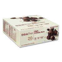 High Protein Bars, Brownie Crunch-chunky Peanut Butter, 2.1 Oz Bar, 15 Bars-carton, Delivered In 1-4 Business Days