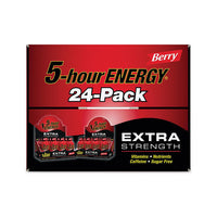 Extra Strength Energy Drink, Berry, 1.93 Oz Bottle, 24/pack, Ships In 1-3 Business Days