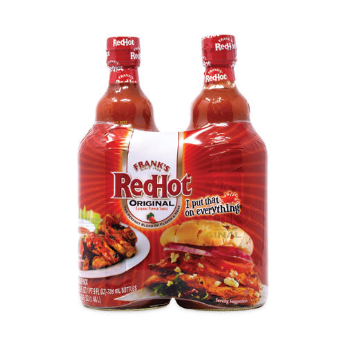 Original Hot Sauce, 25 Oz Bottle, 2/pack, Ships In 1-3 Business Days