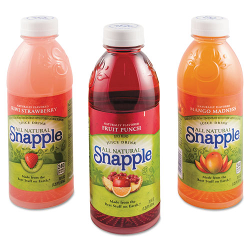 All Natural Juice Drink, Fruit Punch, Kiwi Strawberry, Mango Madness, 20 Oz Bottle, 24 Count, Ships In 1-3 Business Days