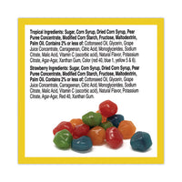 Fruit Gushers Fruit Snacks, Strawberry And Tropical Fruit Flavors, 0.8 Oz, 42 Pouches/box, Ships In 1-3 Business Days