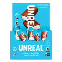 Dark Chocolate Coconut Bars, 0.53 Oz, Individually Wrapped, 40/pack, Ships In 1-3 Business Days