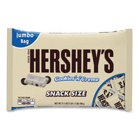 Snack Size Bars, Cookies N Creme, 17.1 Oz Bag, 2-pack, Delivered In 1-4 Business Days