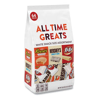 All Time Greats White Variety Pack, Assorted, 31.6 Oz Bag, 64 Pieces-bag, Delivered In 1-4 Business Days