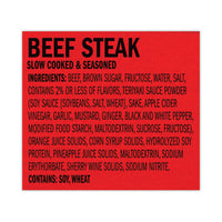 Jumbo Teriyaki Beek Steak, 2 Oz, 12/box, Ships In 1-3 Business Days