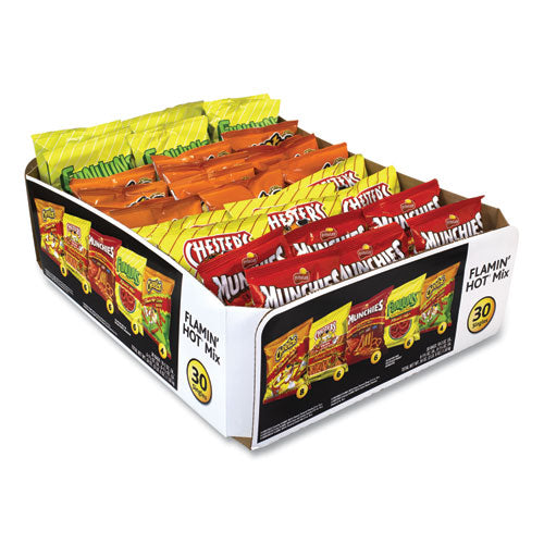 Flamin' Hot Mix Variety Pack, Assorted Flavors, Assorted Size Bag, 30 Bags-carton, Delivered In 1-4 Business Days