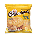 Homestyle Peanut Butter Cookies, 2.5 Oz Pack, 2 Cookies/pack, 60 Packs/carton, Ships In 1-3 Business Days