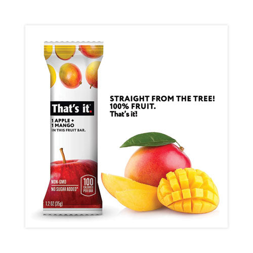 Nutrition Bar, Gluten Free Apple And Mango Fruit, 1.2 Oz Bar, 12/box, Ships In 1-3 Business Days