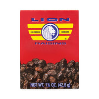 California Seedless Raisins, 1.5 Oz Box, 6/pack, Ships In 1-3 Business Days