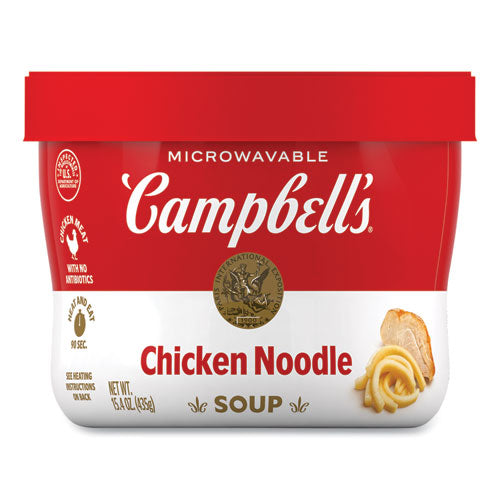 Chicken Noodle, 15.4 Oz Bowl, 8/carton, Ships In 1-3 Business Days
