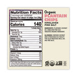 Himalayan Pink Sea Salt Plantain Chips, 2 Oz Bags, 12/pack, Ships In 1-3 Business Days