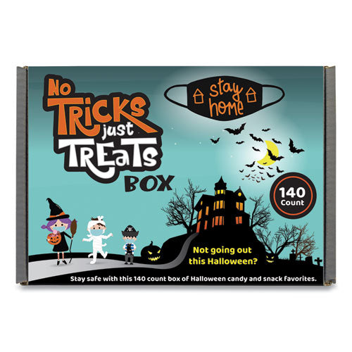 No Tricks Just Treats Halloween Box, Assorted Varieties, 6 Lb Box, Delivered In 1-4 Business Days