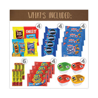 Quarantine Snack Box, 42 Assorted Snacks, 5 Lb Box, Ships In 1-3 Business Days