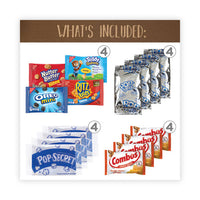 Quarantine Snack Box, 42 Assorted Snacks, 5 Lb Box, Ships In 1-3 Business Days