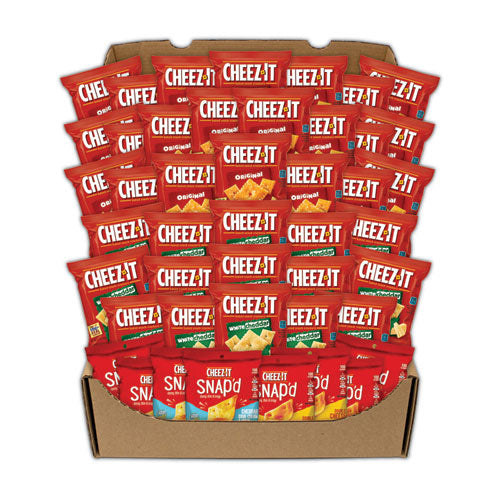 Baked Snack Crackers Variety Pack, Assorted Flavors, (8) 0.75 Oz- (37) 1.5 Oz Bags, Delivered In 1-4 Business Days