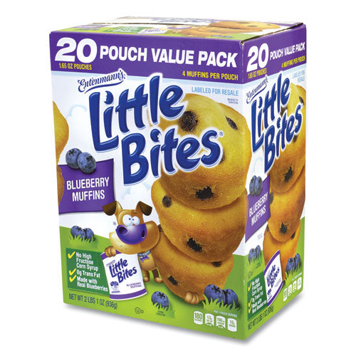 Little Bites Muffins, Chocolate Chip, 1.65 Oz Pouch, 20 Pouches-box, Delivered In 1-4 Business Days