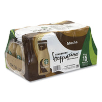 Frappuccino Coffee, 9.5 Oz Bottle, Mocha, 15/pack, Ships In 1-3 Business Days