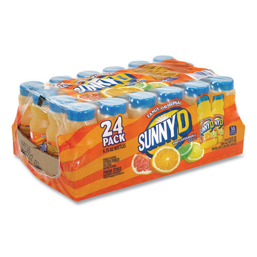Tangy Original Orange Flavored Citrus Punch, 6.75 Oz Bottle, 24-pack, Delivered In 1-4 Business Days