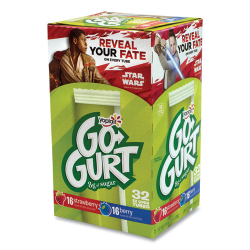 Go-gurt Low Fat Yogurt, 2 Oz Tube, 32 Tubes-box, Delivered In 1-4 Business Days