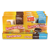 Lunchables Variety Pack, Turkey-american And Ham-cheddar, 6-box, Delivered In 1-4 Business Days