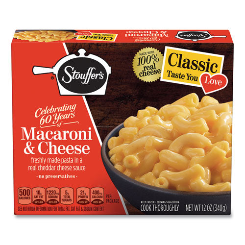 Classics Macaroni And Cheese Meal, 12 Oz Box, 6 Boxes/pack, Ships In 1-3 Business Days