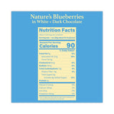 Nature's Hyper-chilled Blueberries In White And Dark Chocolate, 5 Oz Cup, 8/carton, Ships In 1-3 Business Days