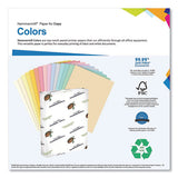 Colors Print Paper, 20lb, 11 X 17, Green, 500-ream