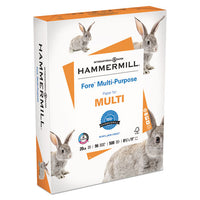 Fore Multipurpose Print Paper, 96 Bright, 20lb, 8.5 X 11, White, 500 Sheets-ream, 10 Reams-carton