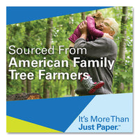 Fore Multipurpose Print Paper, 96 Bright, 3-hole, 20 Lb, 8.5 X 11, White, 500 Sheets-ream