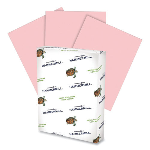 Fore Multipurpose Print Paper, 20 Lb, 8.5 X 14, Pink, 500-ream