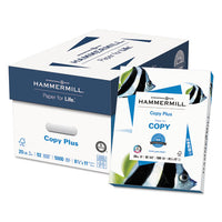 Copy Plus Print Paper, 92 Bright, 20 Lb, 8.5 X 11, White, 500 Sheets-ream, 10 Reams-carton, 40 Cartons-pallet