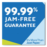 Premium Laser Print Paper, 98 Bright, 3-hole, 24lb, 8.5 X 11, White, 500-ream