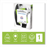 Premium Cardstock, 110 Lb, 8.5 X 11, White, 200-ream