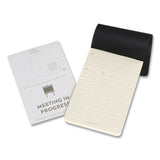 Pro Pad, Narrow Ruled, Black Cover, 3.5 X 5.5, 96 Pages