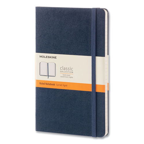 Classic Collection Hard Cover Notebook, Quadrille (dot Grid) Rule, Sapphire Blue Cover, 8.25 X 5, 240 Sheets