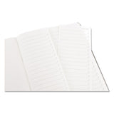 Professional Notebook, Narrow Rule, Black Cover, 9.75 X 7.5, 192 Sheets