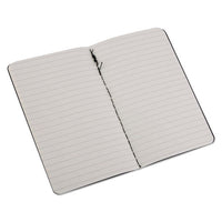 Cahier Journal, Narrow Rule, Black Cover, 5.5 X 3.5, 64 Sheets, 3-pack