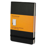 Reporter Notebook, Narrow Rule, Black Cover, 3.5 X 5.5, 192 Sheets